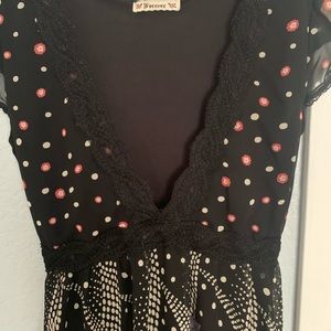 Small print dress